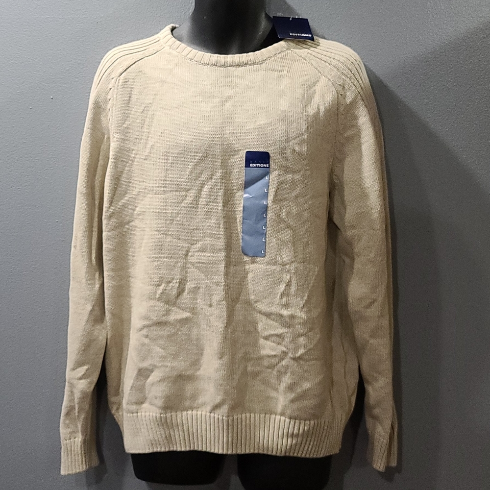 Solid Crew Sweater - Basic Editions